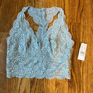 Lace bralette new with tags  size small pacsun mint green